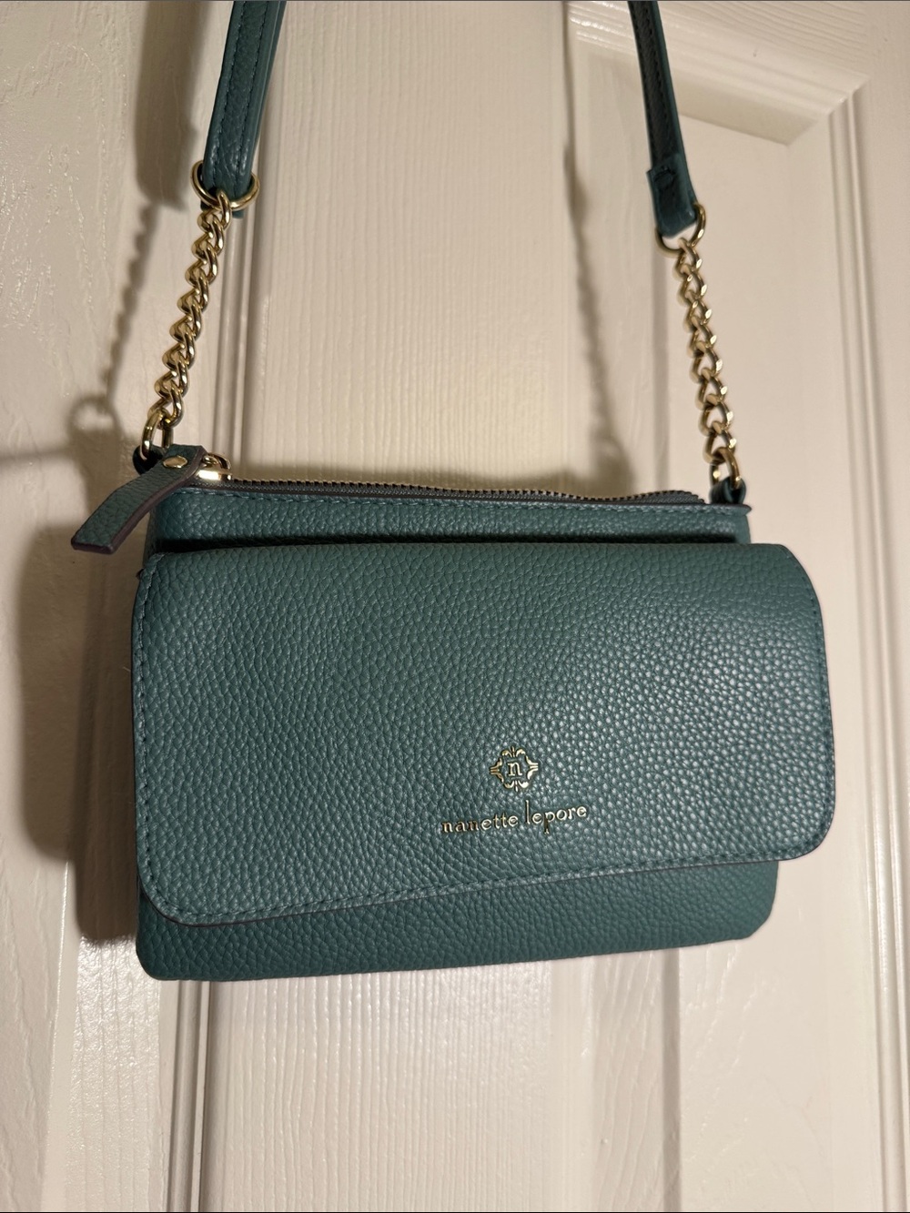 Nanette Lepore Teal Crossbody Bag